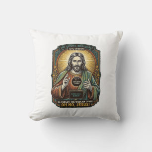 Jesus Black Screen Forgotten Webcam Cover Virtual Cushion