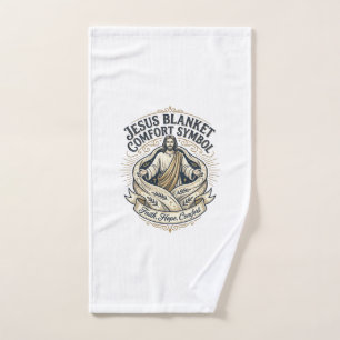 Jesus Blanket Comfort Symbol Jesus Blanket Comfort Hand Towel