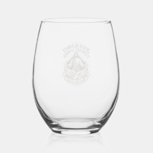 Jesus Blanket Comfort Symbol Jesus Blanket Comfort Stemless Wine Glass