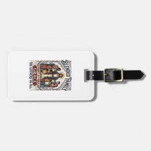 Jesus Blended Family Stepfamily Shirt Christian Gr Luggage Tag