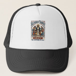 Jesus Blended Family Stepfamily Shirt Christian Gr Trucker Hat