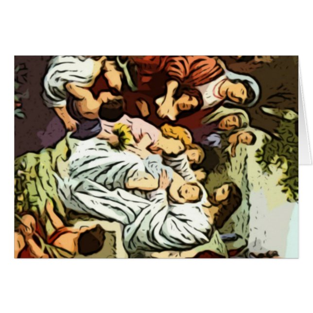 Jesus blessing the children (Front Horizontal)