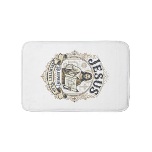 Jesus Blueprint Architect Plan Jesus Blueprint Arc Bath Mat