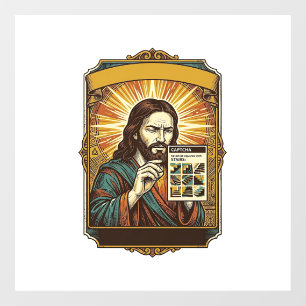 Jesus Blurry Stairs Captcha Test Tech Security Hum