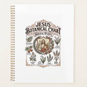 Jesus Botanical Chart Biblical Plants Jesus Botani Planner