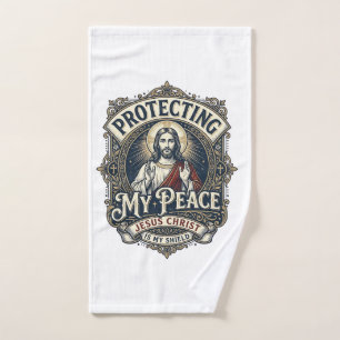Jesus Boundaries Self Respect Shirt Faith Based De Hand Towel