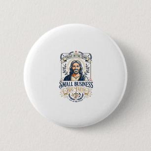 Jesus Boutique Small Business Owner Shirt Christia 6 Cm Round Badge