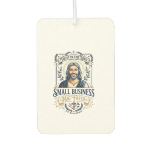Jesus Boutique Small Business Owner Shirt Christia Car Air Freshener