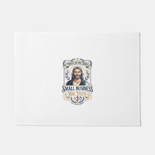 Jesus Boutique Small Business Owner Shirt Christia Doormat