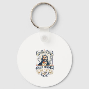 Jesus Boutique Small Business Owner Shirt Christia Key Ring