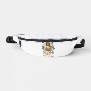 Jesus Bowling Vintage Shirt Christian Graphic_1 Bum Bags