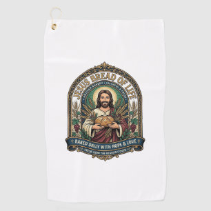 Jesus Bread Of Life Jesus Bread Life Bakery Christ Golf Towel