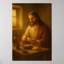 Jesus Breaking Bread