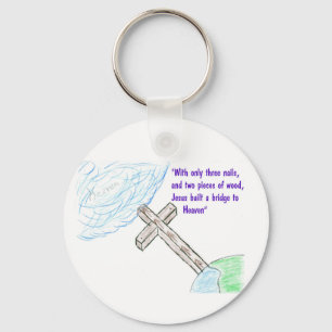 Jesus bridge key ring