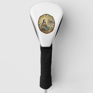 Jesus Broken Folding Chair Party Foul Clumsy Weigh Golf Head Cover
