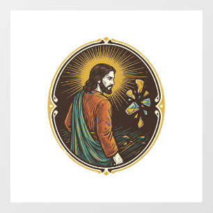 Jesus Broken Glass Dance Floor Party Danger Club H