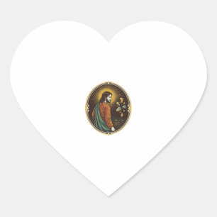 Jesus Broken Glass Dance Floor Party Danger Club H Heart Sticker