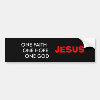 JESUS Bumper Sticker