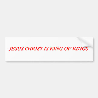 jesus bumper sticker