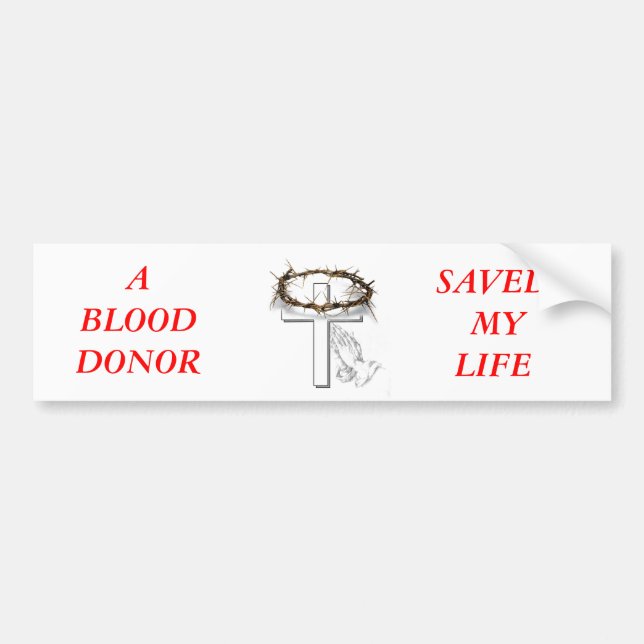 JESUS BUMPER STICKER (Front)