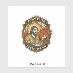 Jesus Burning Mouth Super Spicy Party Dip Humor_1