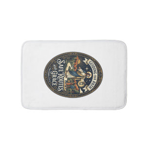 Jesus Bus Driver Transit Worker Shirt Faith Based Bath Mat