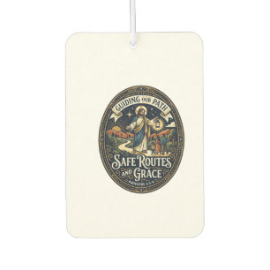 Jesus Bus Driver Transit Worker Shirt Faith Based Car Air Freshener