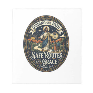 Jesus Bus Driver Transit Worker Shirt Faith Based Notepad