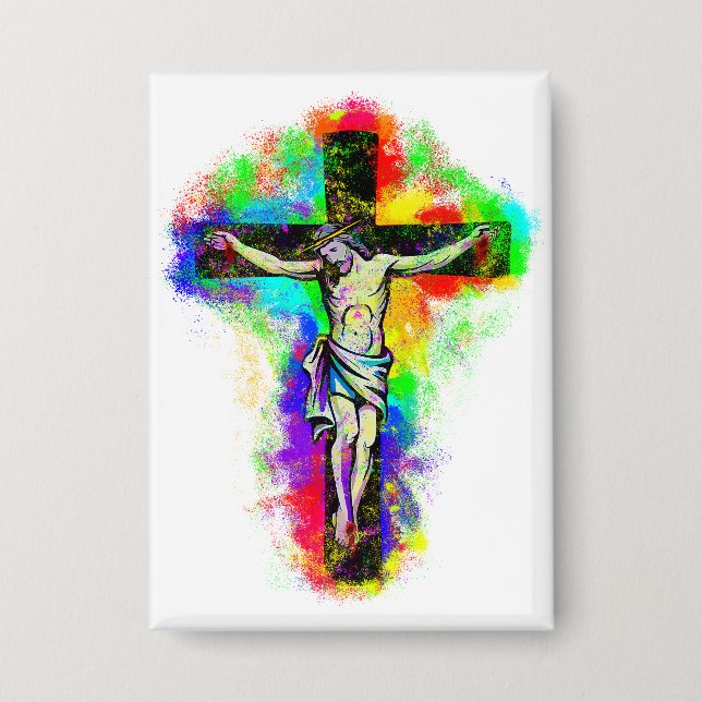 Jesus Button (Front)