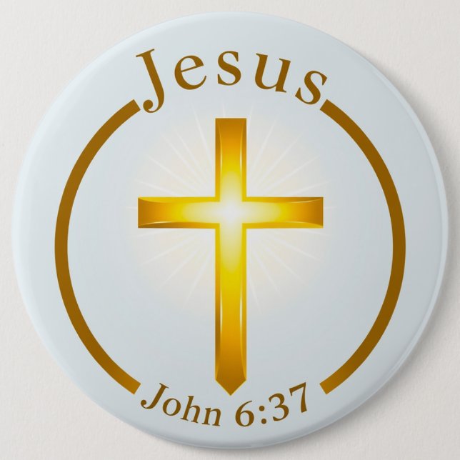 Jesus Button Pin  (Front)