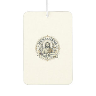 Jesus Calendar Daily Grace Jesus Calendar Daily Gr Car Air Freshener