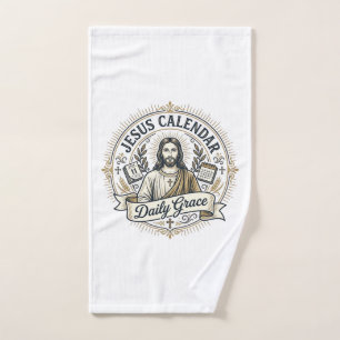 Jesus Calendar Daily Grace Jesus Calendar Daily Gr Hand Towel
