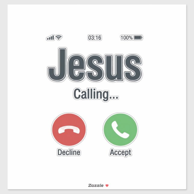 Jesus Calling Phone Screen Christian Shirt Design_ (Sheet)