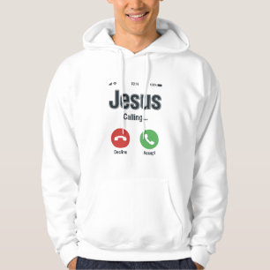 Jesus Calling Phone Screen Christian Shirt Design_