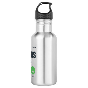 Jesus Calling Phone Screen Christian Shirt Design_ 532 Ml Water Bottle
