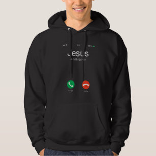 Jesus Calling You Do You Accept Religious Hoodie