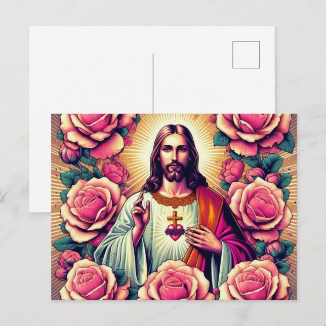 Jesus card! postcard (Front/Back)