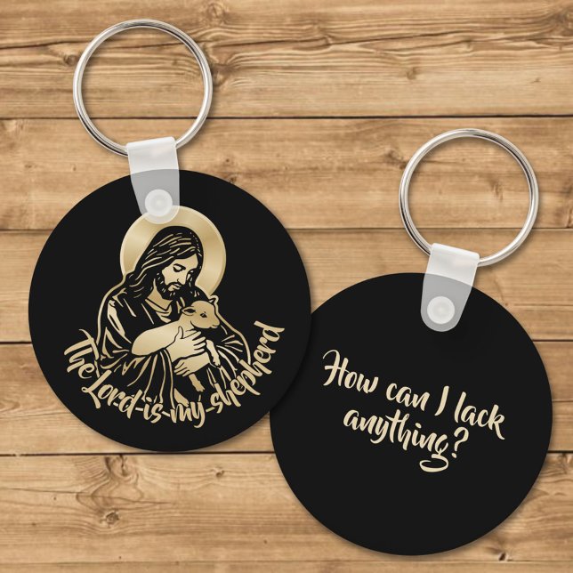 Jesus Caring Shepherd Key Ring (Creator Uploaded)