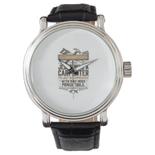 Jesus Carpenter Woodworker Apprentice Vintage Shir Watch