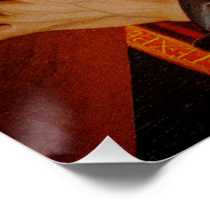 Jesus carrying the cross poster