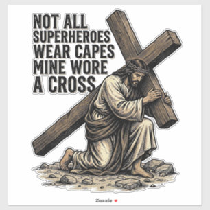 Jesus Carrying the Cross Vintage Christian