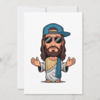 Jesus cartoon swag