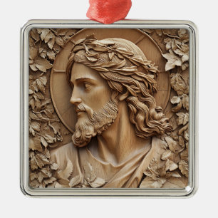 Jesus Carving Ornament