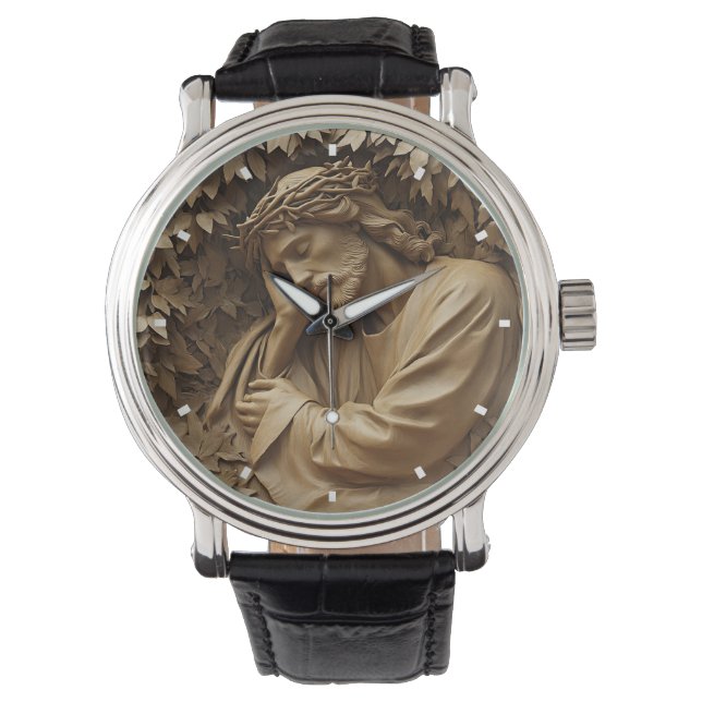 Jesus Carving Watch (Front)