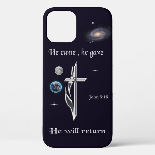 Jesus Case-Mate iPhone Case (Back)