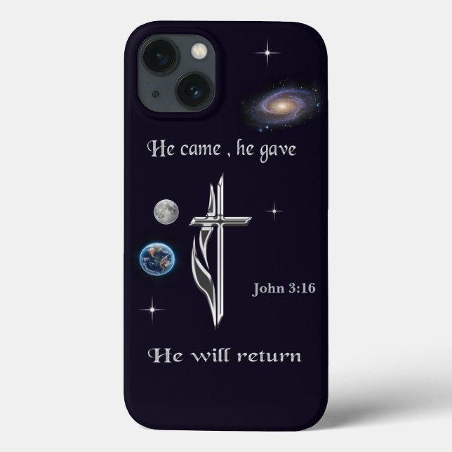 Jesus Case-Mate iPhone Case (Back)