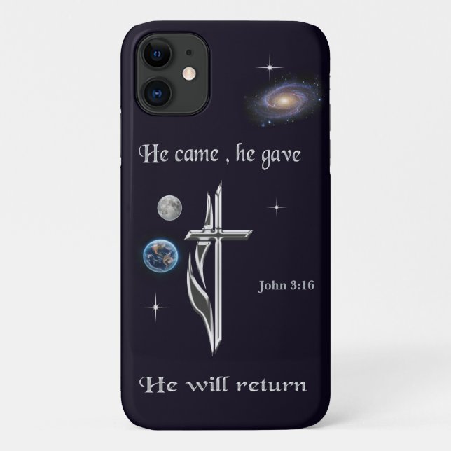 Jesus Case-Mate iPhone Case (Back)