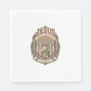 Jesus Cathedral Architecture Jesus Cathedral Archi Napkin