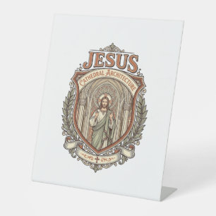 Jesus Cathedral Architecture Jesus Cathedral Archi Pedestal Sign