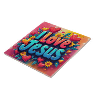 Jesus Ceramic Tile